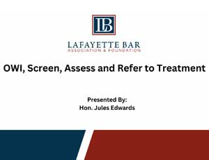 LBA OWI, Screen, Assess and Refer to Treatment thumb